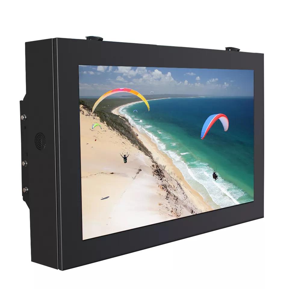 Wall-Mount Horizontal Outdoor Advertising Display